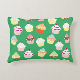 Coussins Décoratifs Délicieux gâteaux d'anniversaire Accent Pillo