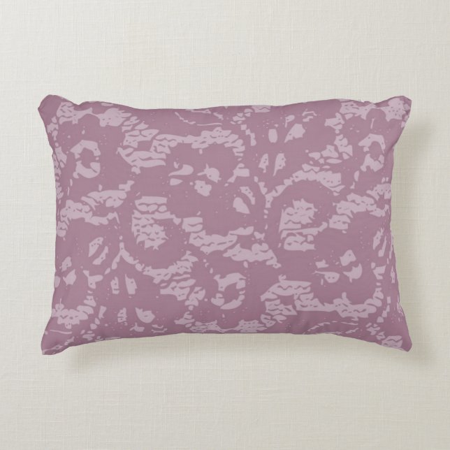 Coussins Décoratifs Dentelle violette (Devant)