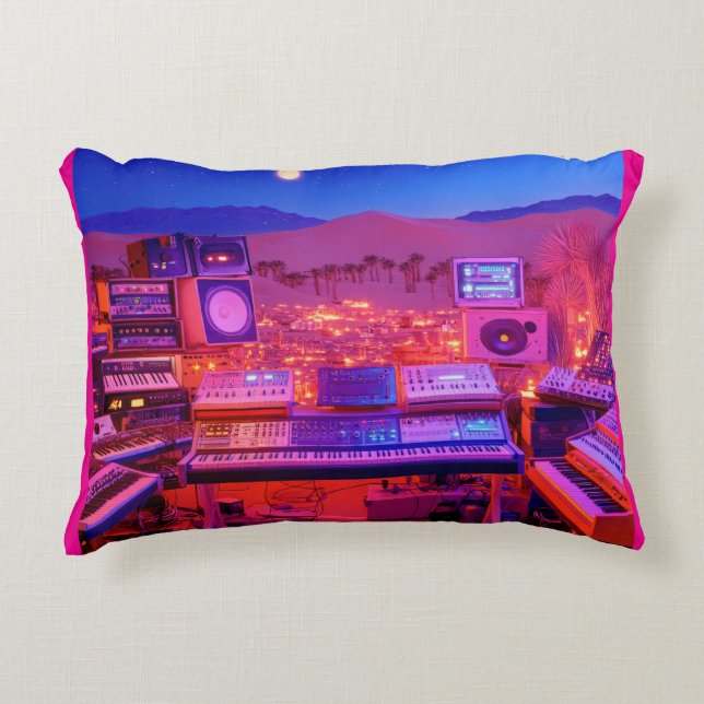 Coussins Décoratifs Desert Music Studio (Devant)