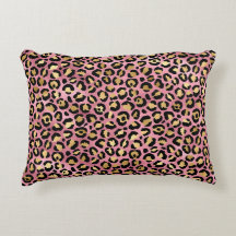 Design de série Leopard rose et or 15