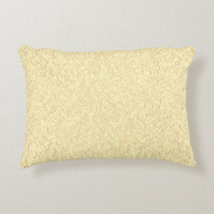 Coussins Décoratifs Design de texture jaune