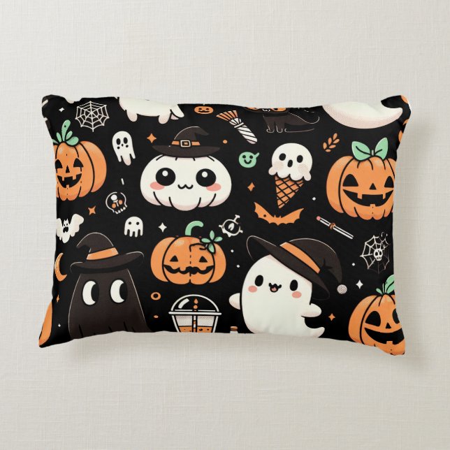 Coussins Décoratifs Design Halloween (Dos)