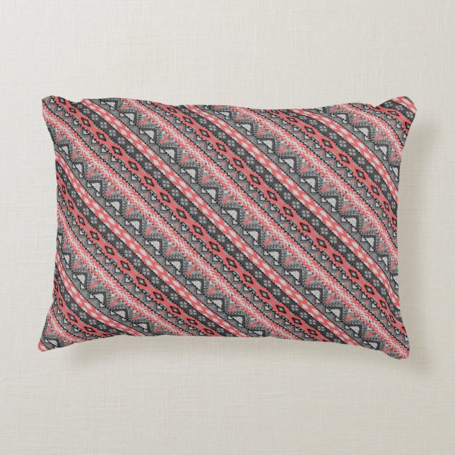 Coussins Décoratifs Design motif gris pâle (Dos)