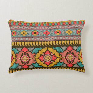 Coussins Décoratifs Désigne traditionnel de frontière moghole, ethniqu