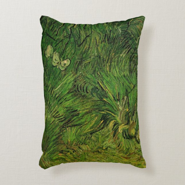 Coussins Décoratifs Deux papillons blancs par Vincent van Gogh (Devant(Vertical))