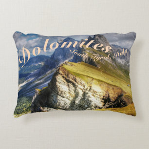 Coussins Décoratifs Dolomites Tyrol du Sud Italie