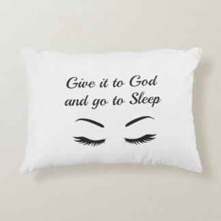 Coussins Décoratifs Donne-le à Dieu et va dormir
