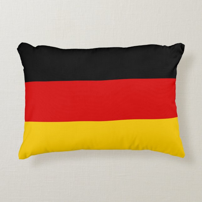Coussins Décoratifs Drapeau allemand (Devant)
