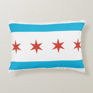 Coussins Décoratifs Drapeau de Chicago