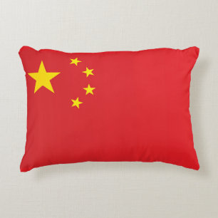 Coussins Décoratifs Drapeau de la Chine