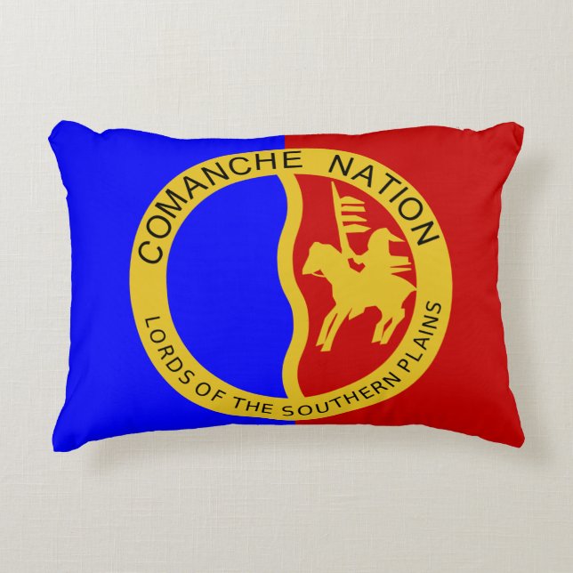 Coussins Décoratifs Drapeau de la nation Comanche (Devant)