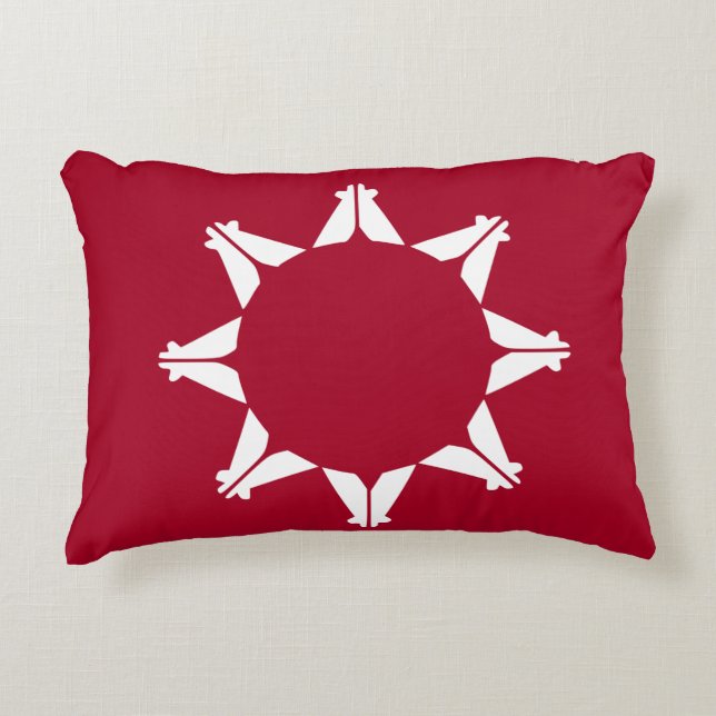 Coussins Décoratifs Drapeau de la nation Lakota (Devant)