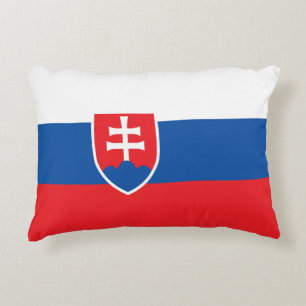 Coussins Décoratifs Drapeau de la Slovaquie