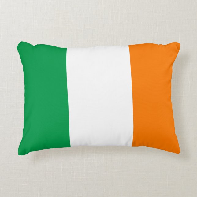 Coussins Décoratifs Drapeau de l'Irlande (Devant)
