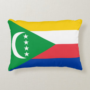 Coussins Décoratifs Drapeau des Comores