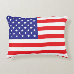 Coussins Décoratifs Drapeau des États-Unis d'Amérique