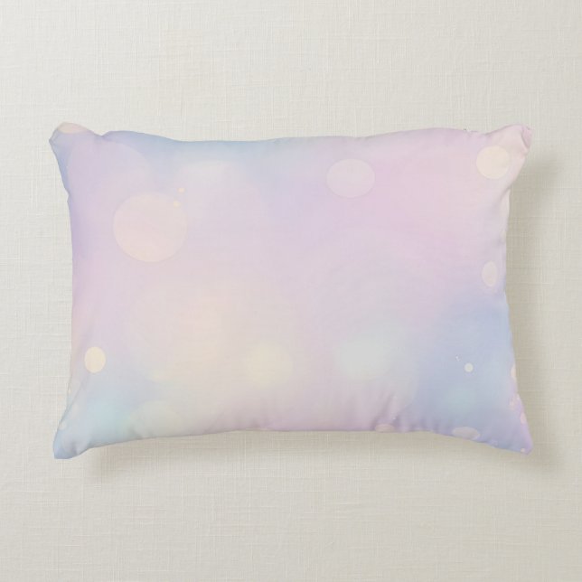 Coussins Décoratifs Dreamy Pastel Bokeh Arrière - plan (Devant)