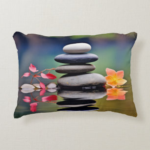 Coussins Décoratifs Eau De Pebble Rocheuse Tranquille