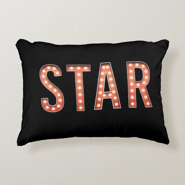 Coussins Décoratifs Éclairages STAR Marquee (Devant)