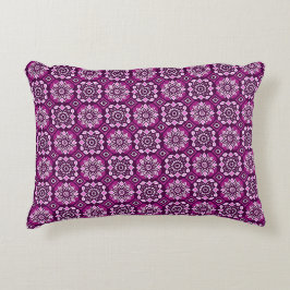 Coussins Décoratifs Elégant Boho Chic motif floral géométrique