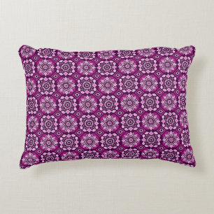 Coussins Décoratifs Elégant Boho Chic motif floral géométrique