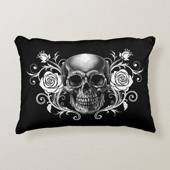 Coussins Décoratifs Élégant Goth Romantique (Devant)