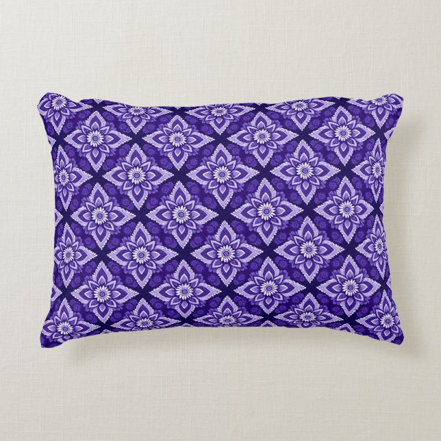Coussins Décoratifs Élégant motif floral Boho décoratif (Devant)