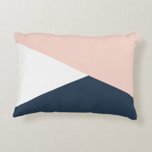 Coussins Décoratifs Élégant rougissent les triangles géométriques 