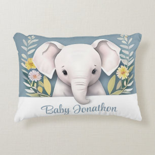 Coussins Décoratifs Eléphant bébé doux