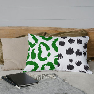 Coussins Décoratifs Empreinte de léopard de tigre personnalisé faune d