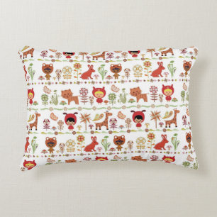 Coussins Décoratifs Enfants et animaux Motif