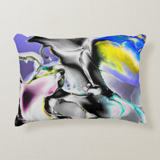 Coussins Décoratifs Espace. Arrière - plan blanc brillant. Photo de l'