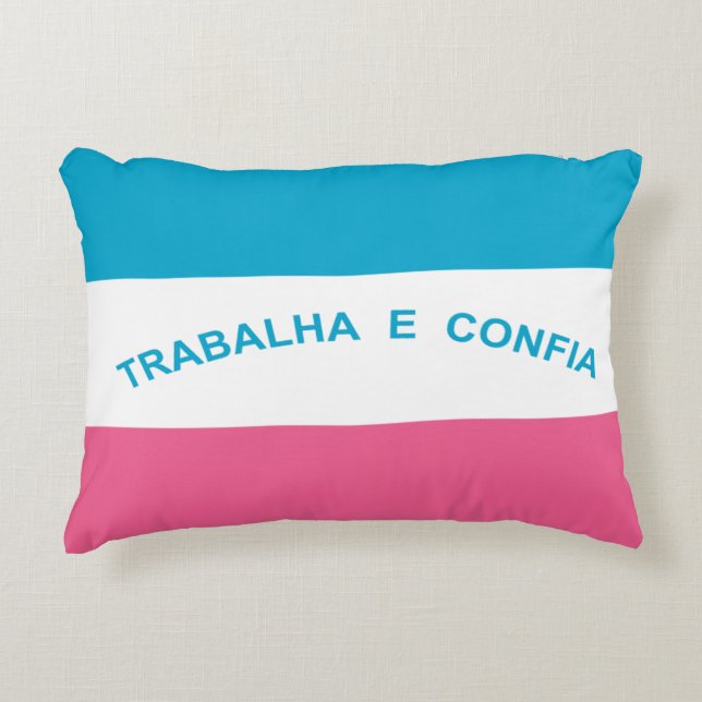Coussins Décoratifs Espírito Santo, drapeau de l'État brésilien (Devant)