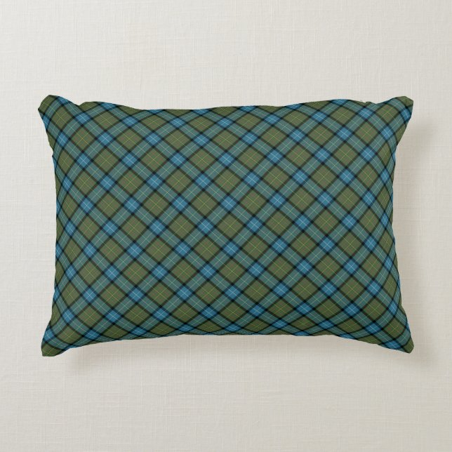 Coussins Décoratifs État de Californie Tartan (Devant)