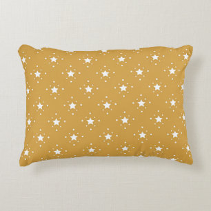 Coussins Décoratifs Étoiles décoratives sur fond doré