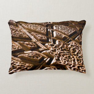 Coussins Décoratifs Étoiles Marron Terreux Neutres