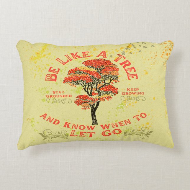 Coussins Décoratifs Être Comme Un Arbre (Devant)