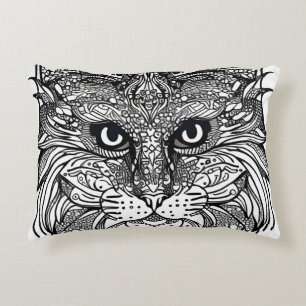 Coussins Décoratifs Face de l'oiseau de lion
