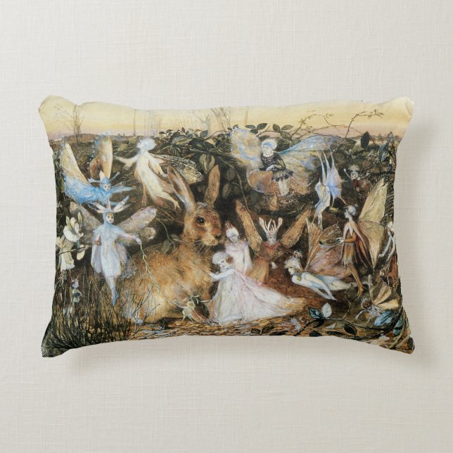 Coussins Décoratifs Fairy Twilight de John Anster Fitzgerald (Devant)