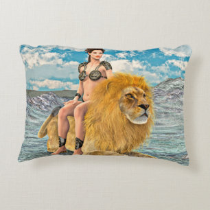 Coussins Décoratifs Fantaisie de la Reine Lion