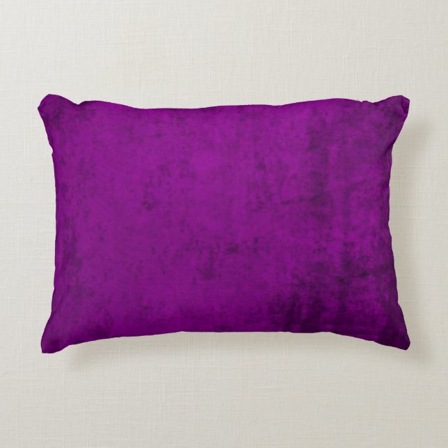 Coussins Décoratifs Faux éclate de velours violet (Devant)