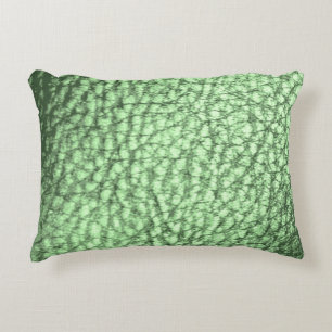 Coussins Décoratifs Faux Leather Mermaid Green