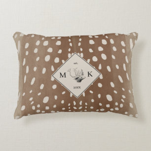 Coussins Décoratifs Feu Spoy Baby Deer Poster de animal Motif Monogram