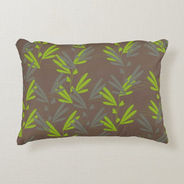 Coussins Décoratifs feuille (Devant)