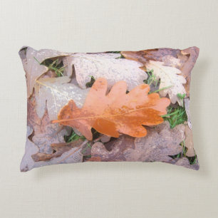 Coussins Décoratifs Feuille peint de chêne