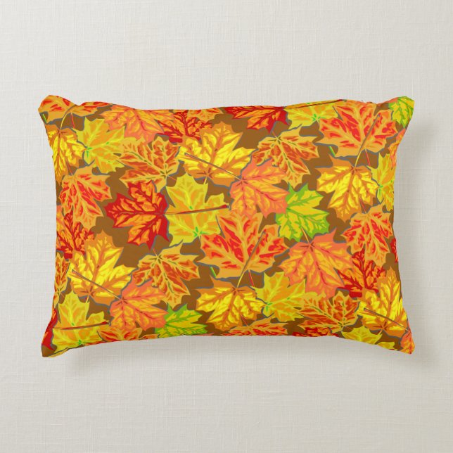 Coussins Décoratifs Feuilles d'automne (Devant)
