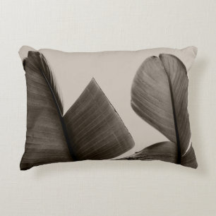 Coussins Décoratifs Feuilles de bananiers à Sepia