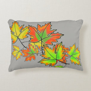 Coussins Décoratifs Feuilles d'érable multicolores