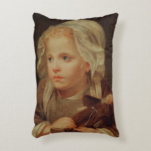 Coussins Décoratifs Fille avec une poupée
