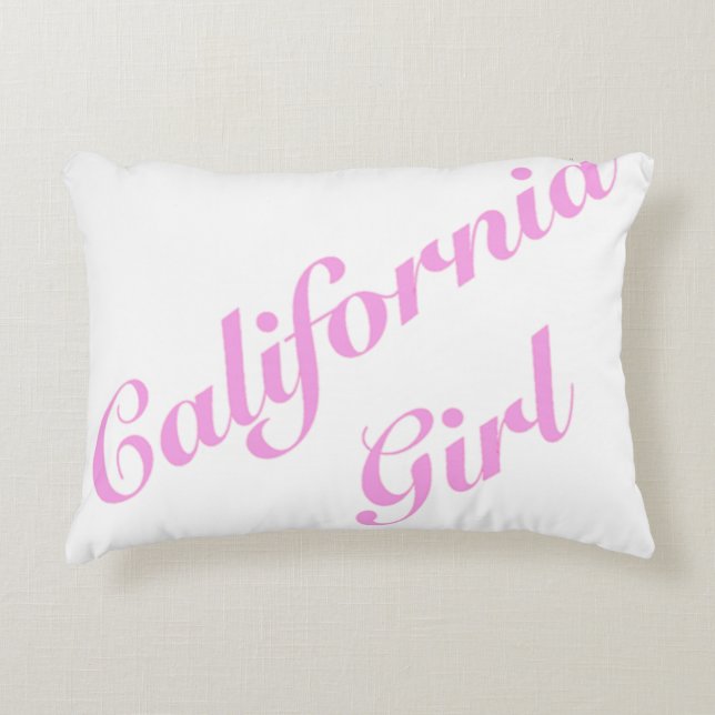 Coussins Décoratifs Fille de Californie (Devant)